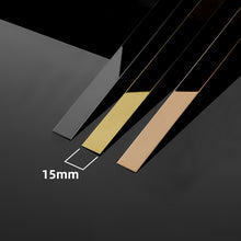 Load image into Gallery viewer, Stainless Steel Decorative Flat Trim Strip 不锈钢装饰性平面装饰条
