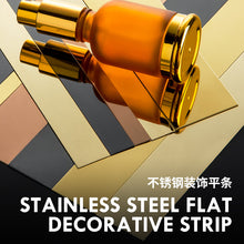 Load image into Gallery viewer, Stainless Steel Decorative Flat Trim Strip 不锈钢装饰性平面装饰条
