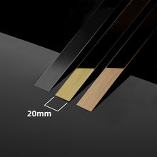 Load image into Gallery viewer, Stainless Steel Decorative Flat Trim Strip 不锈钢装饰性平面装饰条
