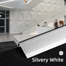 Load image into Gallery viewer, L-shaped flooring metal aluminum profile corner trim edge strip L shape floor aluminium trimming strip 黑钛金装饰条铝合金包边条L型直角收口条木地板收边条
